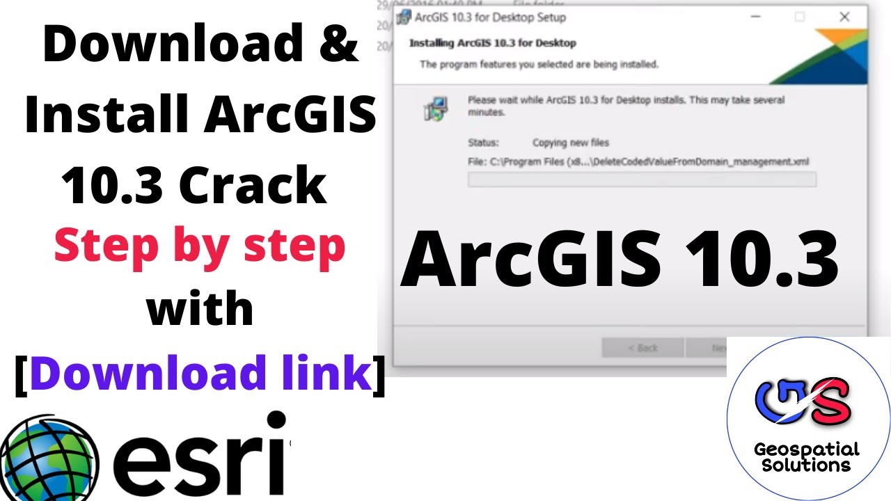 download arcgis 10.3 full crack